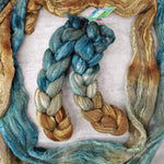 Oatmeal BFL - Hand dyed - 100g (3.5oz) - TIDEWRACK