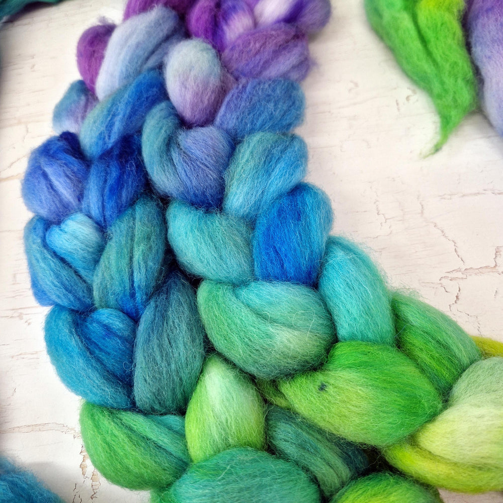 Recycled superwash sock wool with Nylon - Hand dyed - 100g (3.5oz) - WHISPER