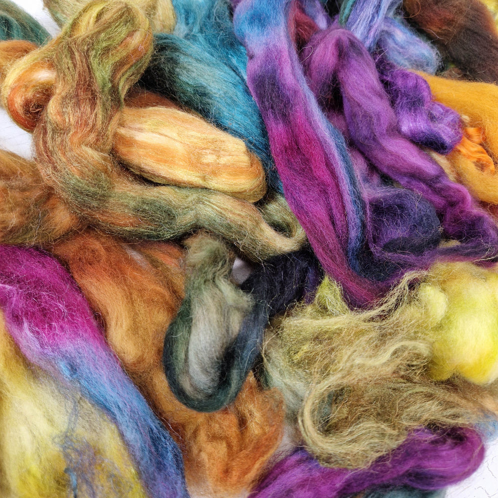 Hand dyed - 100g (3.5oz) - BATT FOOD