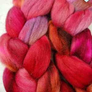 Punta Arenas wool top - Hand dyed - 100g (3.5oz) - GLöGG