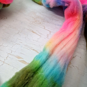 Southdown - Hand dyed - 100g (3.5oz) - TROPICAL (MISHAP TEST)