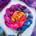 Recycled superwash sock wool with Nylon - Hand dyed - 100g (3.5oz) - LEFTOVERS #1