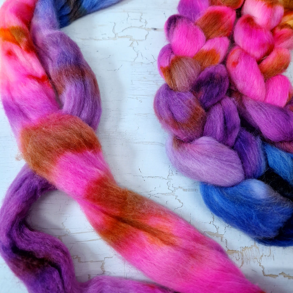 Recycled superwash sock wool with Nylon - Hand dyed - 100g (3.5oz) - Lake Atitlán