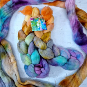 Southdown - Hand dyed - 100g (3.5oz) - SPRING SHORE