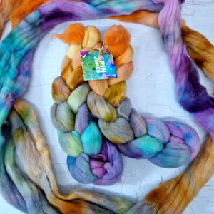 Southdown - Hand dyed - 100g (3.5oz) - SPRING SHORE