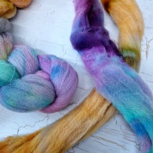 Southdown - Hand dyed - 100g (3.5oz) - SPRING SHORE