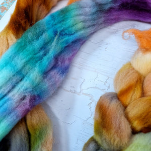 Southdown - Hand dyed - 100g (3.5oz) - SPRING SHORE